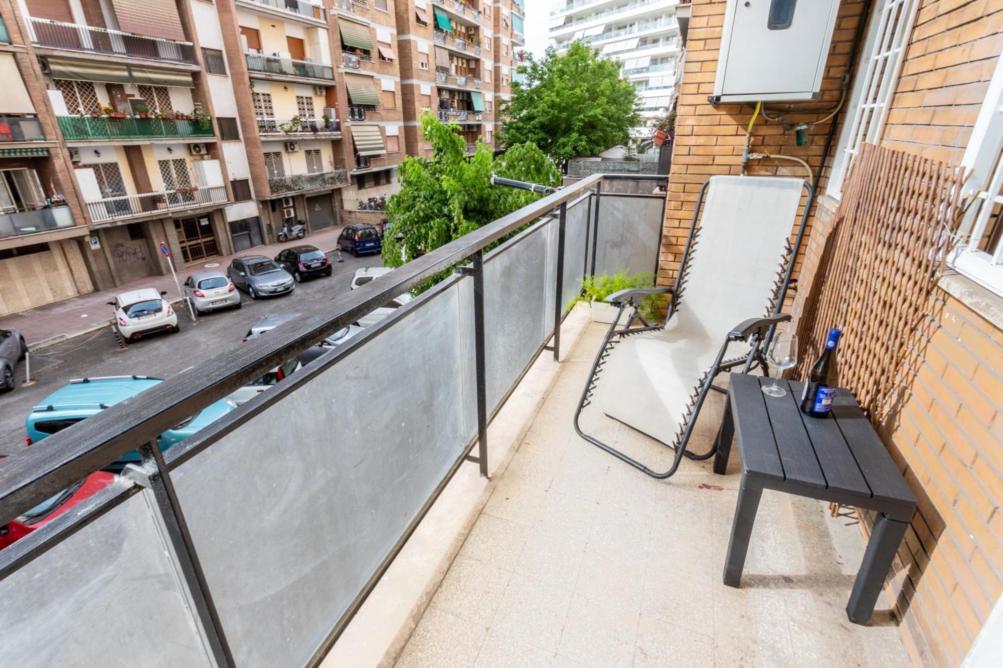 "Marconi Apt With Terrace" 30 Min From Colosseo Exterior foto